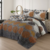 7 Pcs Quilted Comforter Set CC  218